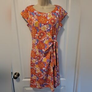Talbots NWT Side Tie Dress, Petite Small
